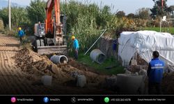 Atça’da kanalizasyon hattı yapımı başladı