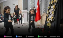 Bornova’da minik yüreklerden Atatürk’e duygusal anma