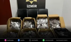 İzmir narkotikten rekor miktarda hap operasyonu