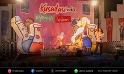 Kuşadası’nda çocuklar bilimin renkli dünyasını keşfetti