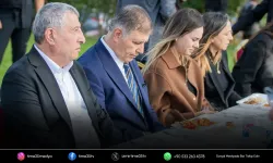 Başkan Tugay, Onur Günay'ın hayır yemeğine katıldı