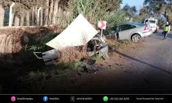 Ödemiş’te hatalı sollama kazası: 3 yaralı