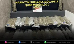 İzmir’de yüklü miktarda skunk yakalandı