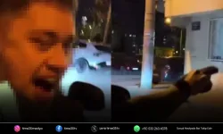 Elinde tabanca ile sokakta ateş edip tehditler savurdu