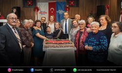 Huzurevi sakinleri yeni yılı birlikte karşıladı