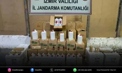 İzmir'de 2 bin 850 litre sahte etil alkol ele geçirildi