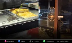 İzmir'den iğrenç görüntü: Börek tezgahlarında fare cirit attı
