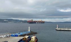 'MSC Türkiye', Çanakkale Boğazı'ndan geçti