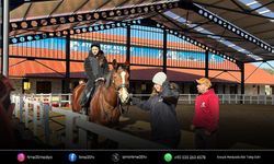 Özel çocukların atla terapi heyecanı