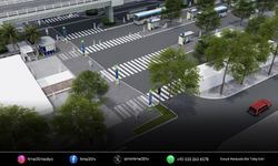 Bornova Aktarma İstasyonu modern bir görünüme kavuşuyor