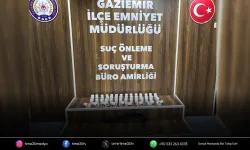 İzmir'de 2 bin 550 sentetik hap ele geçirildi