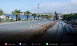 İZSU Çeşme’nin içme suyu altyapısını tamamen yeniledi