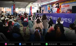 Söke’de çocuklar yarıyıl karne şenliğiyle coştu