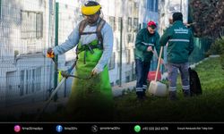 Kuşadası’nda vatandaşın talebiyle parklarda bakım başladı