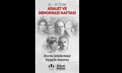 Urla Belediyesi Adalet ve Demokrasi Haftası Kutlama İlanı