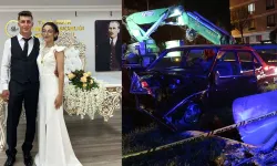 6 ay önce evlenen çifti kaza ayırdı