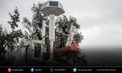 Bornova’da hibrit enerji direği kuruldu