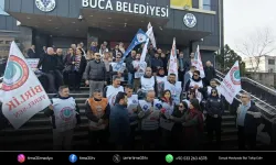 Buca’da memurların TİS eylemi 5’inci gününde