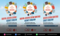 Efeler’de sosyal destek giyim noktası açıldı