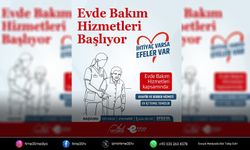 Efeler Belediyesi evde bakım hizmeti uygulamasını başlattı
