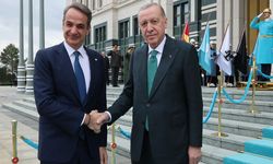 Erdoğan, Yunanistan Başbakanı Miçotakis ile görüştü