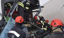 Erzurum'da zincirleme kaza: 20 yaralı