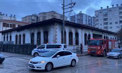 Devlet Bahçeli'nin eğitim gördüğü tarihi okulda yangın çıktı