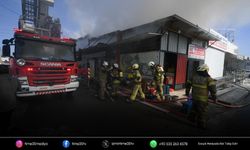 Buca’daki işyeri yangını kontrol altına alındı