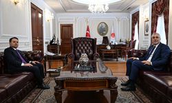 Bakanlar Gürlek ve Işıkhan bir araya geldi