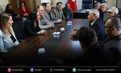 Başkan Sengel'den Efes Selçuk'ta oda ziyaretleri