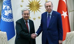 Erdoğan, BM Genel Sekreteri Guterres'i kabul etti