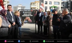 Menderes’te deprem kayıpları için vefa parkı