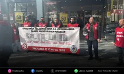 Karşıyaka’da KENT A.Ş. işçilerinden maaş eylemi