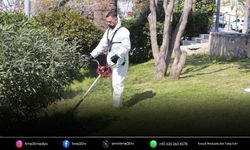 Konak’ın parkları bayramda çiçek gibi