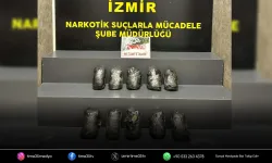 İzmir’de 10 kilo metamfetamin ele geçirildi