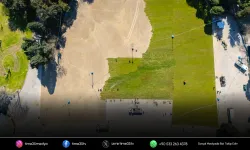 Eski lunapark alanı yeşile dönüyor