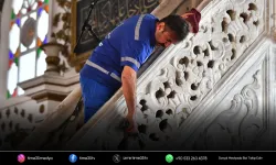 İzmir’in camilerinde bayram temizliği