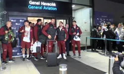 A Milli Futbol Takımı Türkiye'ye döndü