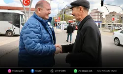 Başkan İlkay Çiçek'ten pazar mesaisi