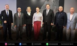 Başkan Mutlu, Makedonyalı heyeti ağırladı