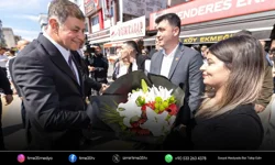 Başkan Tugay'dan Menderes'e teşekkür turu