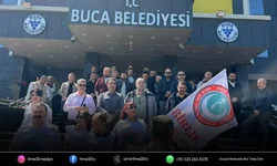Buca Belediyesi'ndeki memurların eylemi 6'ncı gününde