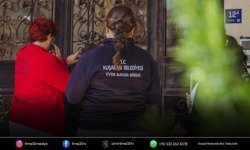 Kuşadası’nda ihtiyaç sahiplerine evde bakım desteği