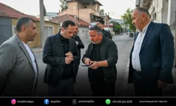 Bornova’da 10 sokakta asfalt çalışması