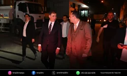 Bornova’da gece mesaisi: Başkanlar sahada