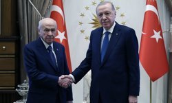 Erdoğan, Bahçeli’yi Cumhurbaşkanlığı’nda kabul etti