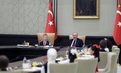 Cumhurbaşkanı Erdoğan, çocukları kabul etti
