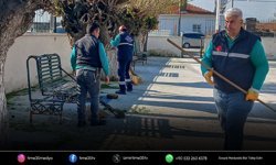 Efeler ’in yeşil ekiplerinden Kocagür Mahallesi’nde kapsamlı çalışma