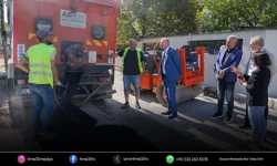 Gaziemir’de yol ve kaldırım seferberliği