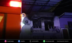 Bornova’da ev yangını: 1 ölü, 1 ağır yaralı